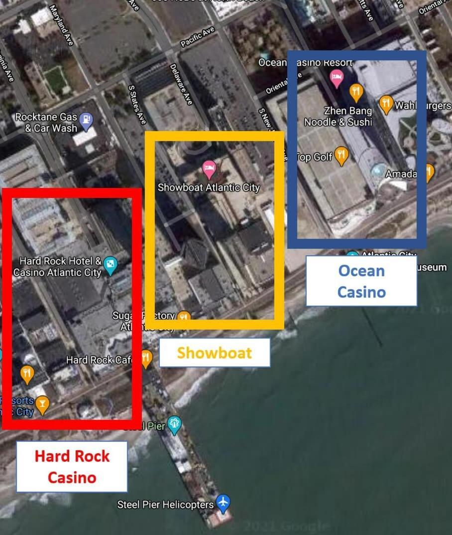 Stylish 2Br 3Ba Cozysuites On The Boardwalk Atlantic City Eksteriør bilde
